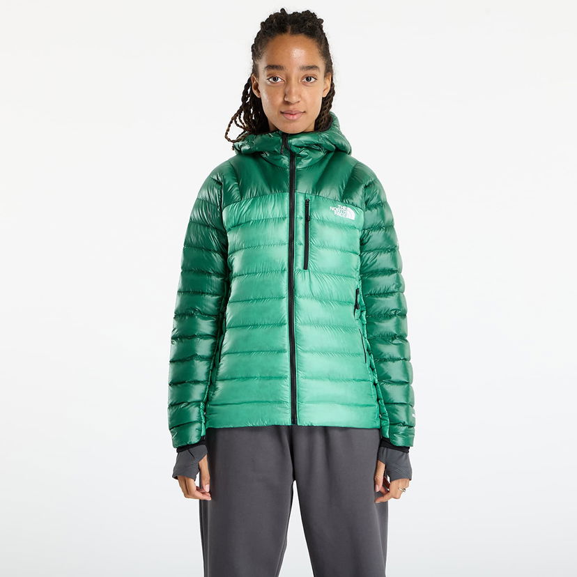 Puffer jakke The North Face Summit Breithorn Hooded Down Jacket Grøn | NF0A8805E271