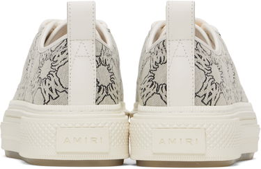 Tøj AMIRI AMIRI MA Quad Jacquard Court Low Hvid | AWFOSR1094, 1
