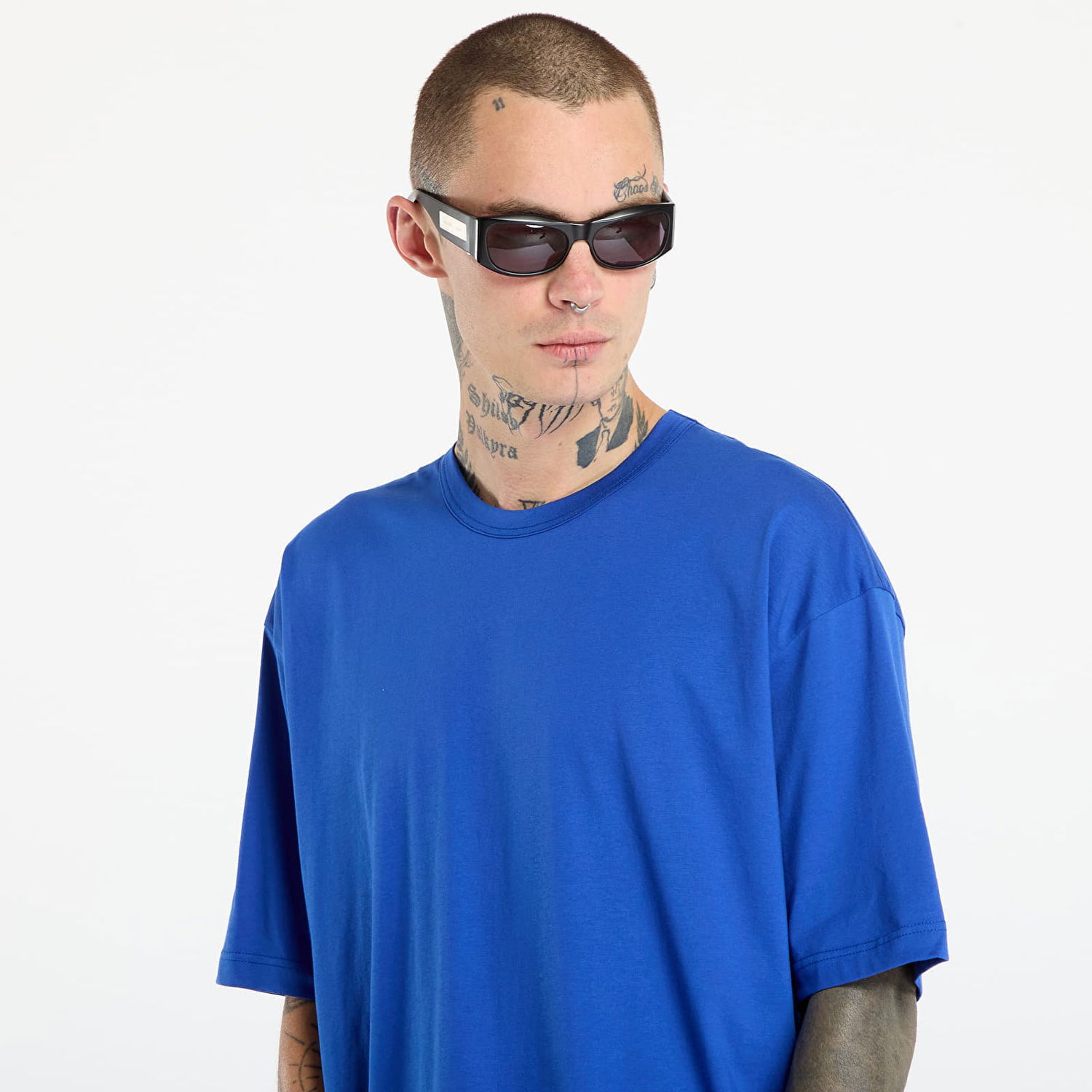 T-shirt Comme des Garçons Comme des Garçons SHIRT Oversized T-Shirt Blå | FP-T022-W25 Blue, 1