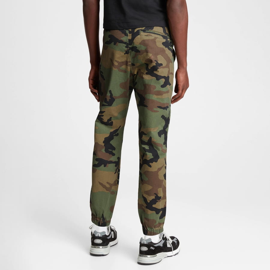 Joggingbukser GAP Essential Jogger Pants Grøn | 737910-00, 1
