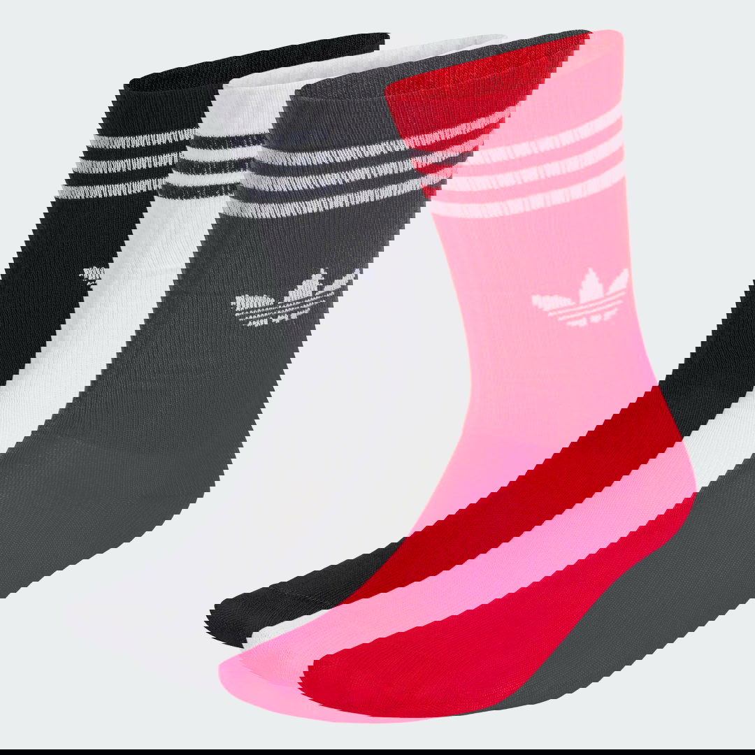 Sokker adidas Performance Crew Socks - 3 Pairs Rød | JW0332, 0