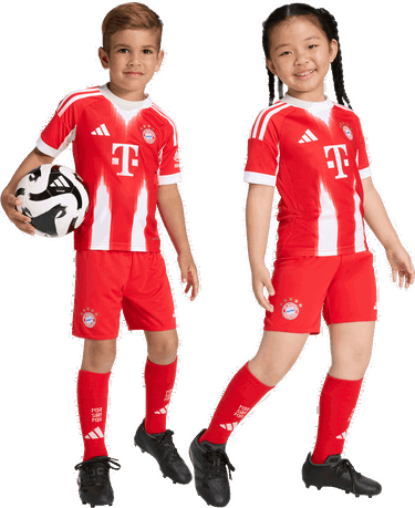Træningsdragt adidas Performance FC Bayern 25/26 Mini Kit Rød | JN8510, 4