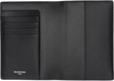 Tegnebog Balenciaga Balenciaga Stamped Passport Holder Sort | 787742 2AA3R, 2