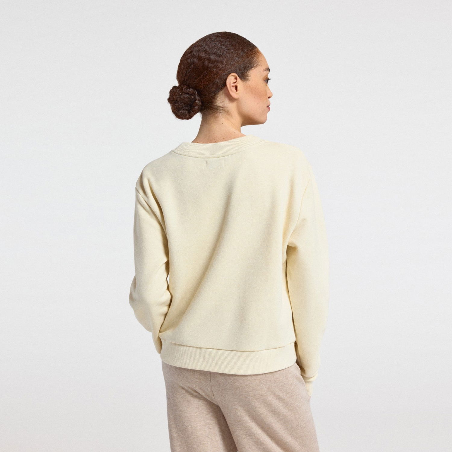 Sweatshirt Allbirds Merino Blend Sweatshirt Beige | A11217W, 1