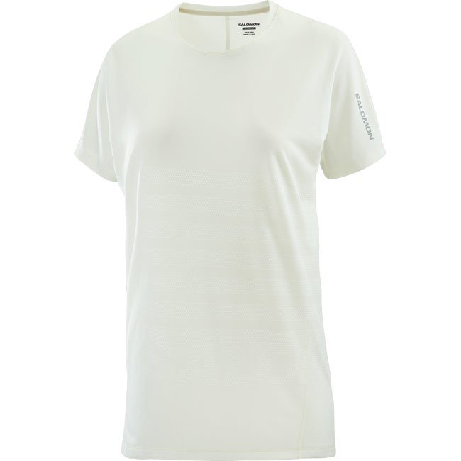 T-shirt Salomon Aero Graphic Short Sleeve T-Shirt Hvid | LC2696700, 1