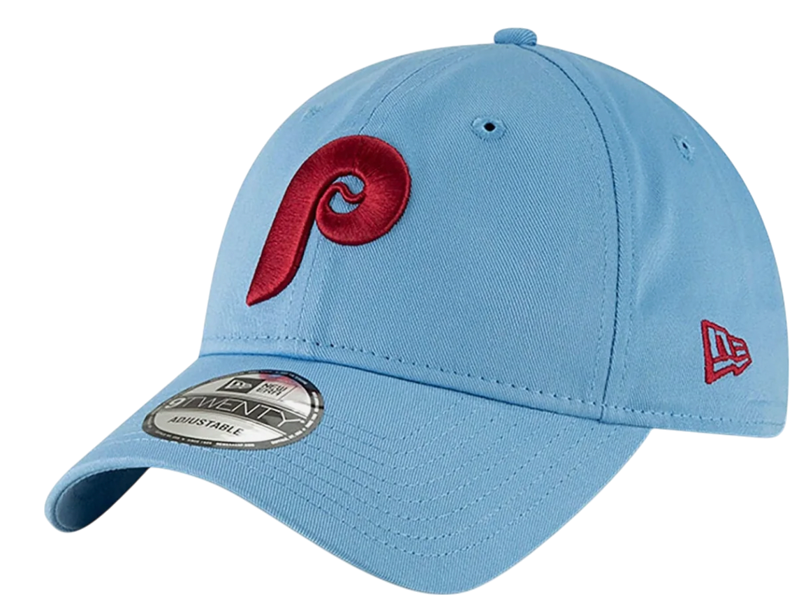Kasket New Era New Era MLB Core Classic Philadelphia Phillies Adjustable Cap Blå | 60235272-60235272, 0