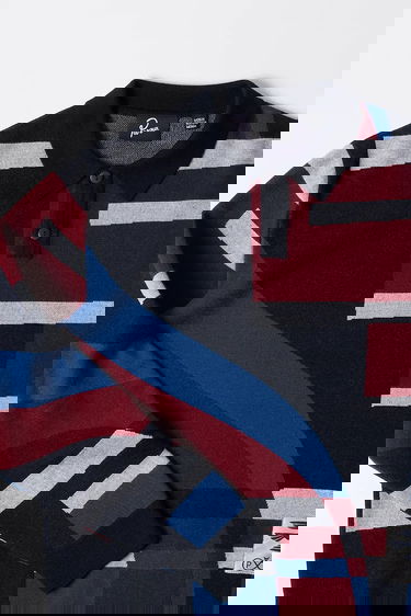 Sweater By Parra Parra Vertical forest Knitted Polo Flerfarvet | 54240, 2