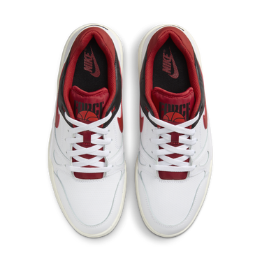 Sneakers og sko Nike Full Force Low White Red Black Hvid | FB1362-102, 1
