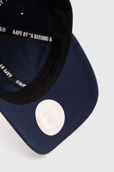 Kasket AAPE by A Bathing Ape AAPE 3D "A" Font Baseball Cap Mørkeblå | ACP5227, 3