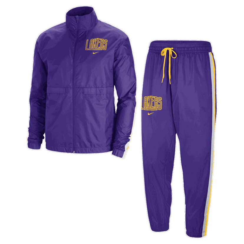 Træningsdragt Nike NBA Los Angeles Lakers Courtside - Lilla | DR9384-504