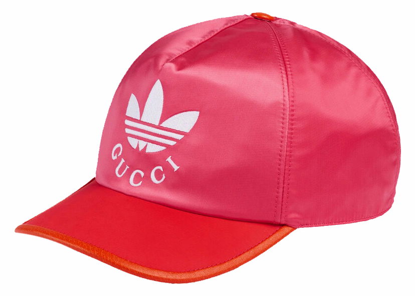 Kasket Gucci adidas x Baseball Hat Pink Lyserød | 703825 4HAQD 5674