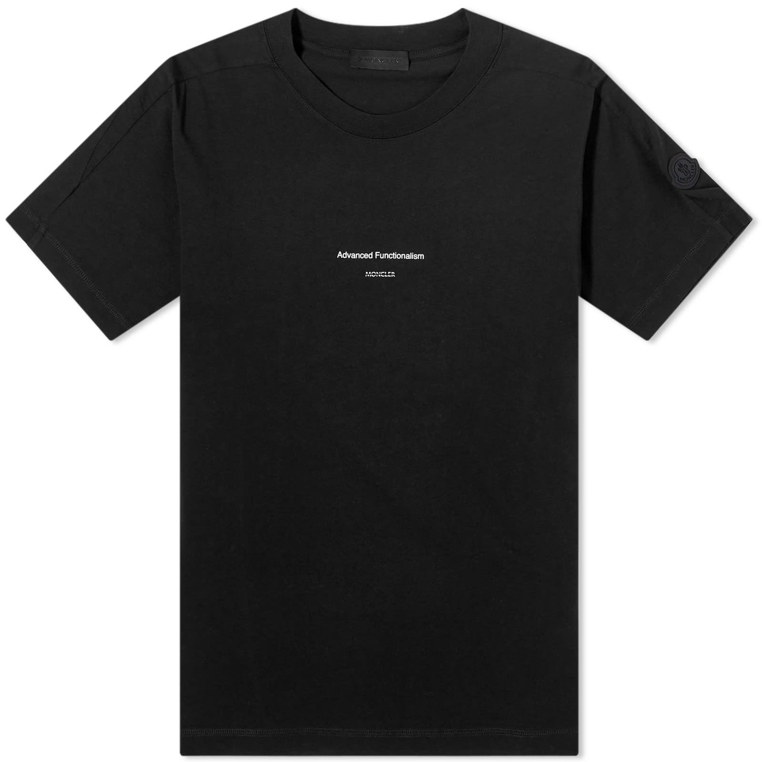 T-shirt Moncler Small Logo T-Shirt Sort | 8C000-04-829H8-999, 0