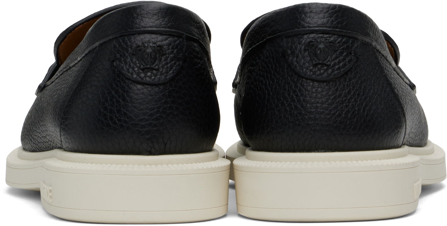 Tøj Versace Versace Giuliano Loafers Sort | 1017591_1A12647, 1