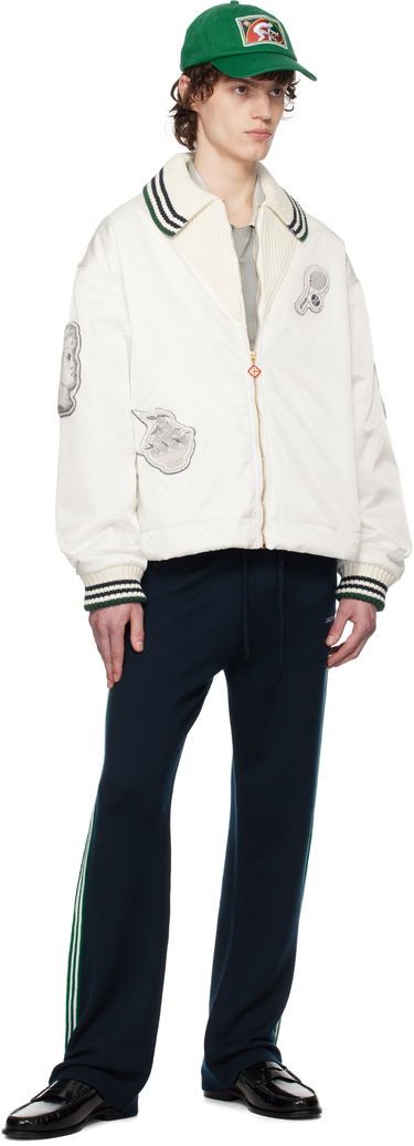 Joggingbukser Casablanca Casablanca Knit Tennis Sweatpants Mørkeblå | MPS25-KW-847-01, 3