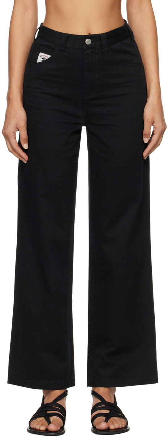 Bukser Bode Knolly Brook Trousers Sort | MRF24BT035