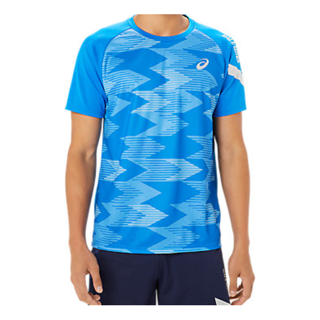 T-shirt Asics Graphic Dry Short Sleeve Training T-Shirt Blå | 2031E553-401