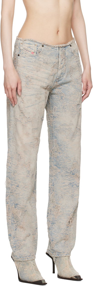 Jeans Diesel 1988 D-Ark 007y5 Distressed Jeans Blå | A16489 007Y5, 1
