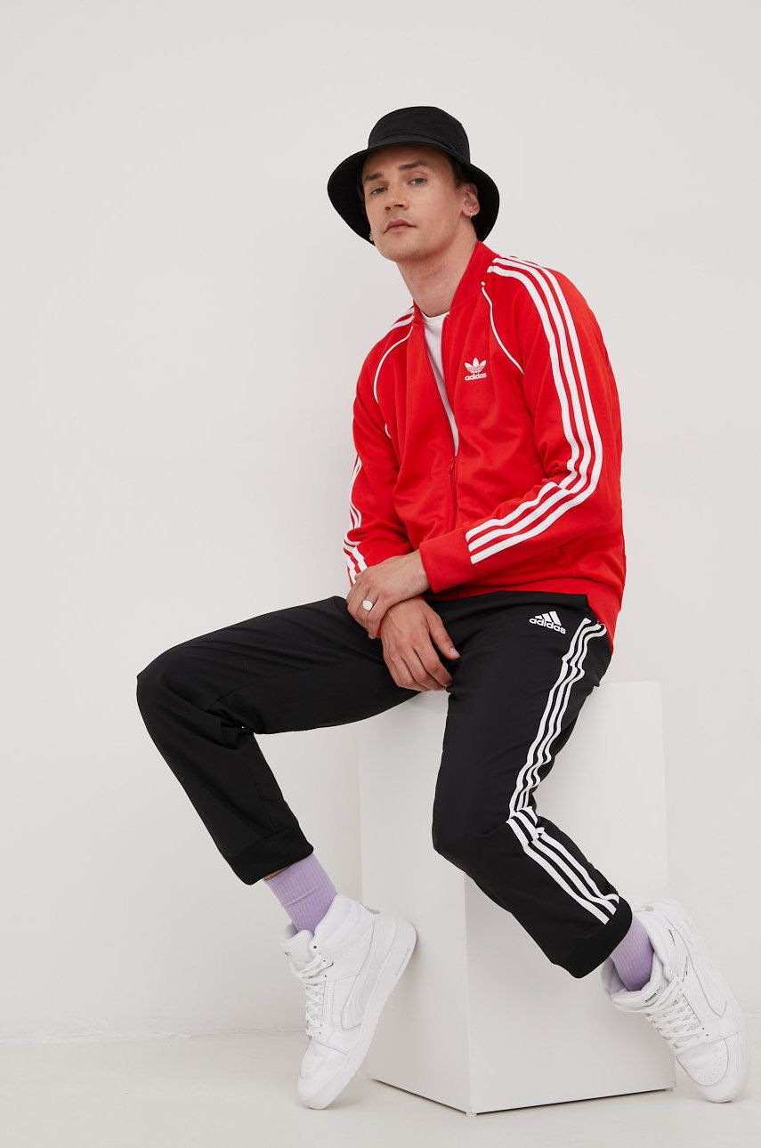 Sweatshirt adidas Performance Hood Rød | HF2124, 0