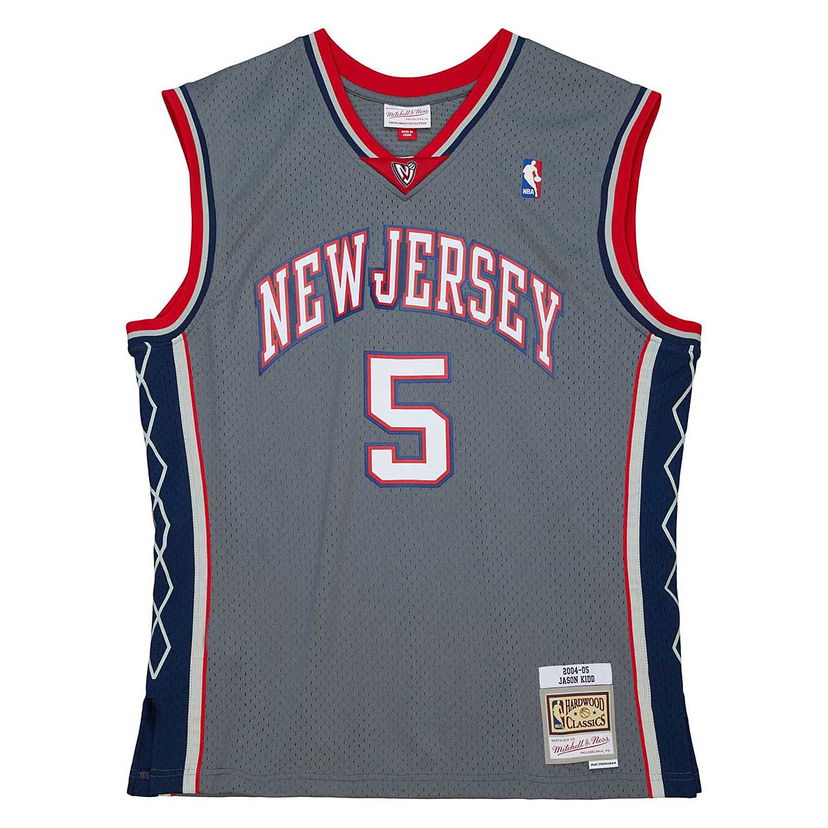 Jersey Mitchell & Ness New Jersey Nets 2004 Alternate Swingman Jersey Jason Kidd Mitchell & Ness Grå | SMJY5673-NJN04JKIGREY