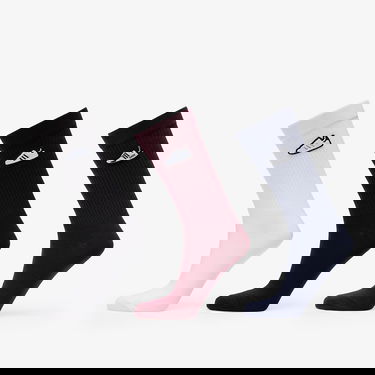 Sokker adidas Originals Crew Socks 3-Pack Maroon/ White/ Shadow Navy Flerfarvet | IT1526, 0
