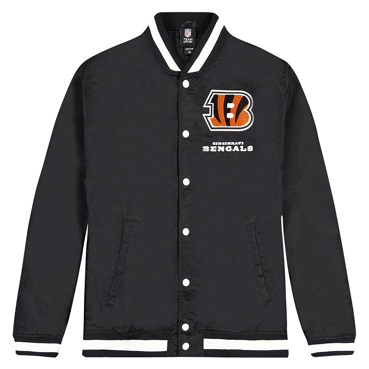 Bomberjakke New Era NFL Cincinnati Bengals Varsity Jacket Sort | 60426240, 1