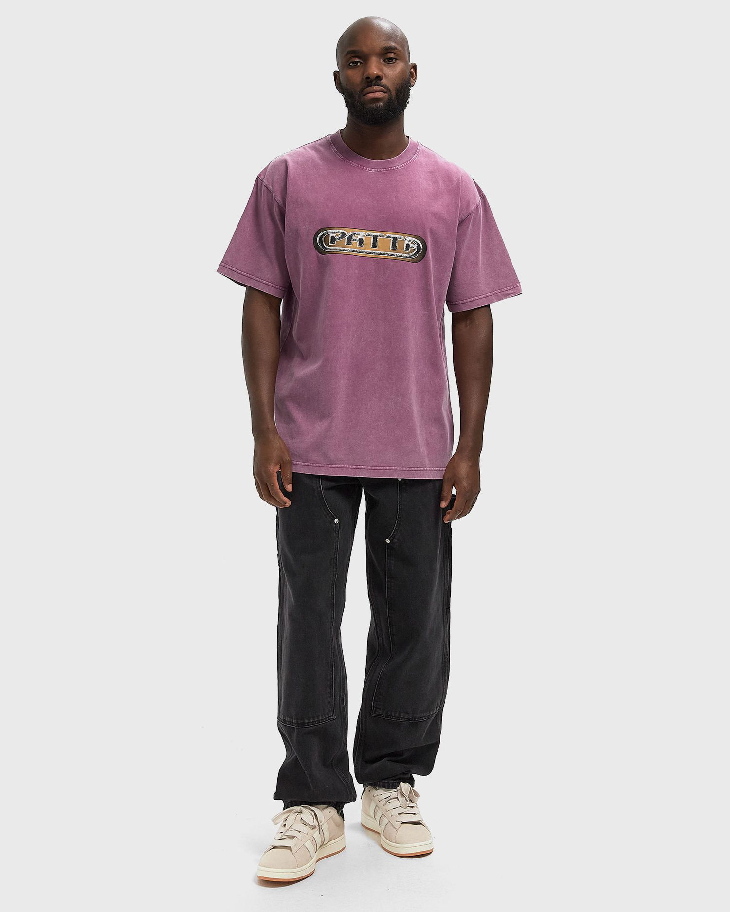 T-shirt Patta Gilded Acid Washed Tee Lilla | POC-AW25-1000-294-0013-209, 1