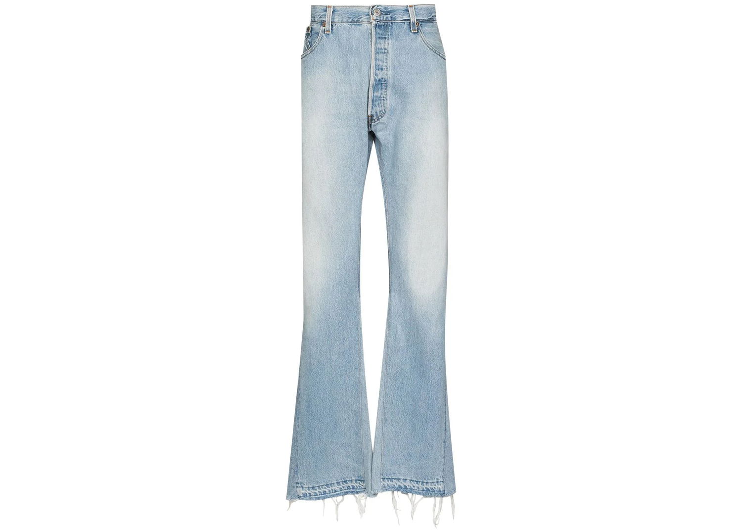 Jeans Gallery Dept. LA Flare Jeans "Stonewashed Indigo & White" Blå | LA5052-902, 0