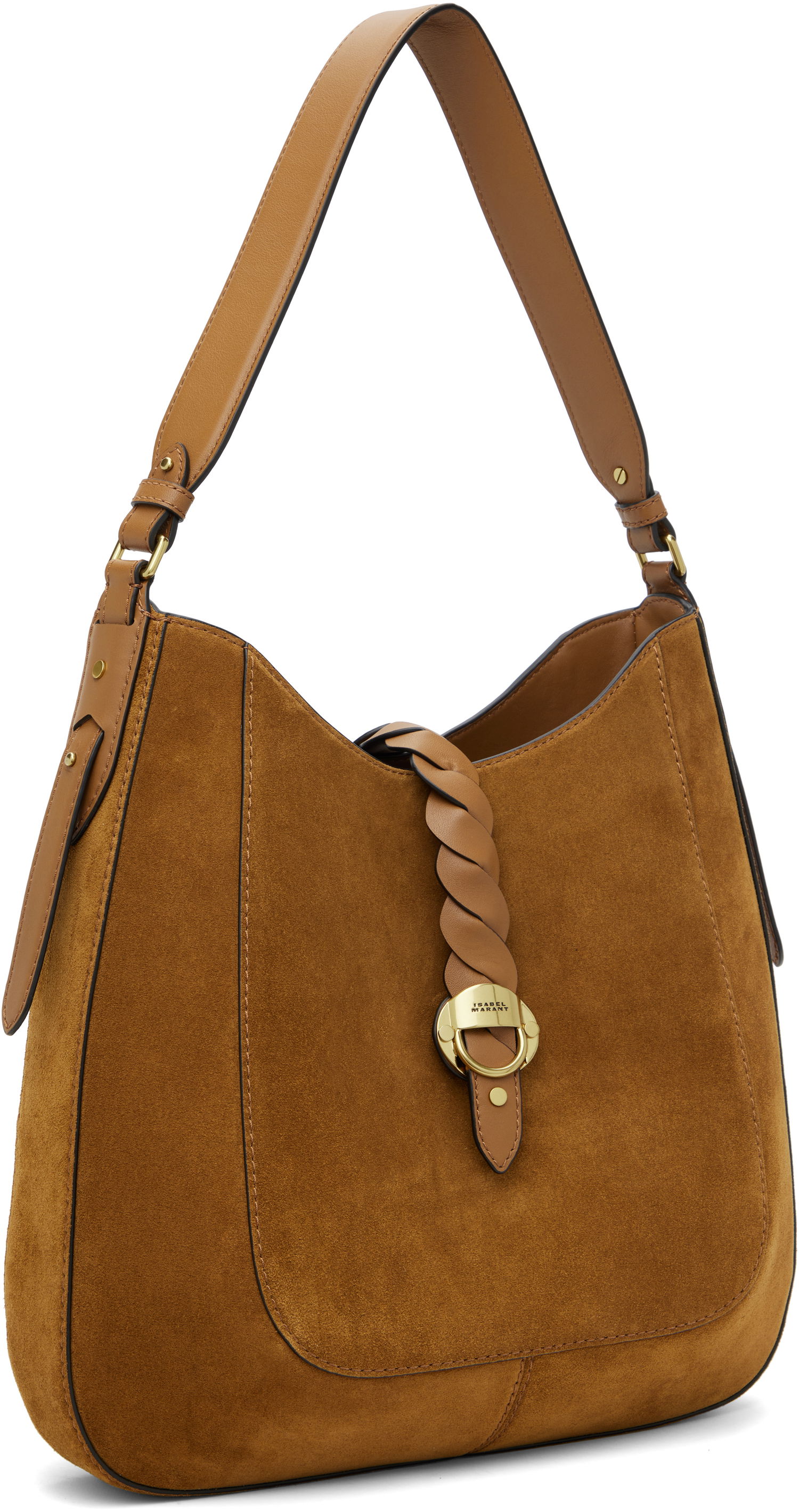 Håndtaske ISABEL MARANT Isabel Marant Altay Suede Shoulder Bag Brun | PP0353FA-C2C21M, 1