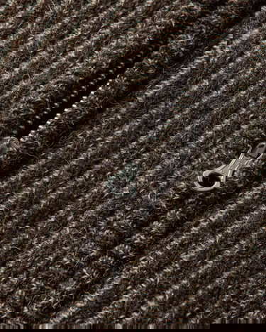 Sweater OUR LEGACY Level Hooded Full-Zip Striped Sweater Brun | M4253LV 001, 3