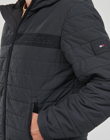 Jakke Tommy Hilfiger GMD PADDED HOODED JACKET Sort | MW0MW31639-BDS, 4
