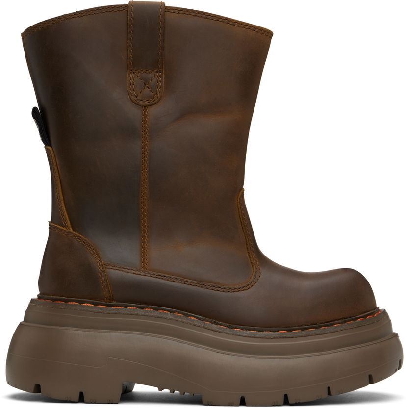 Tøj R13 R13 Chunky Workwear Boots Brun | R13WS063-S139A