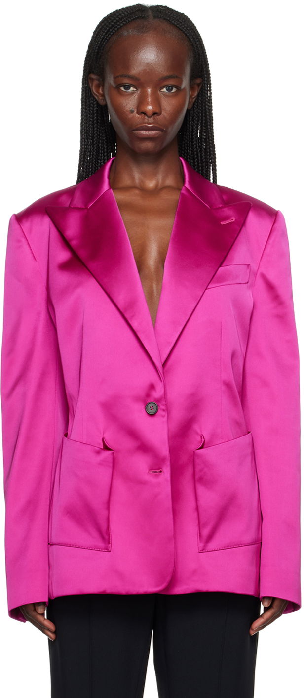 Jakke Tom Ford TOM FORD Relaxed-Fit Blazer Lyserød | GI2953-FAX945