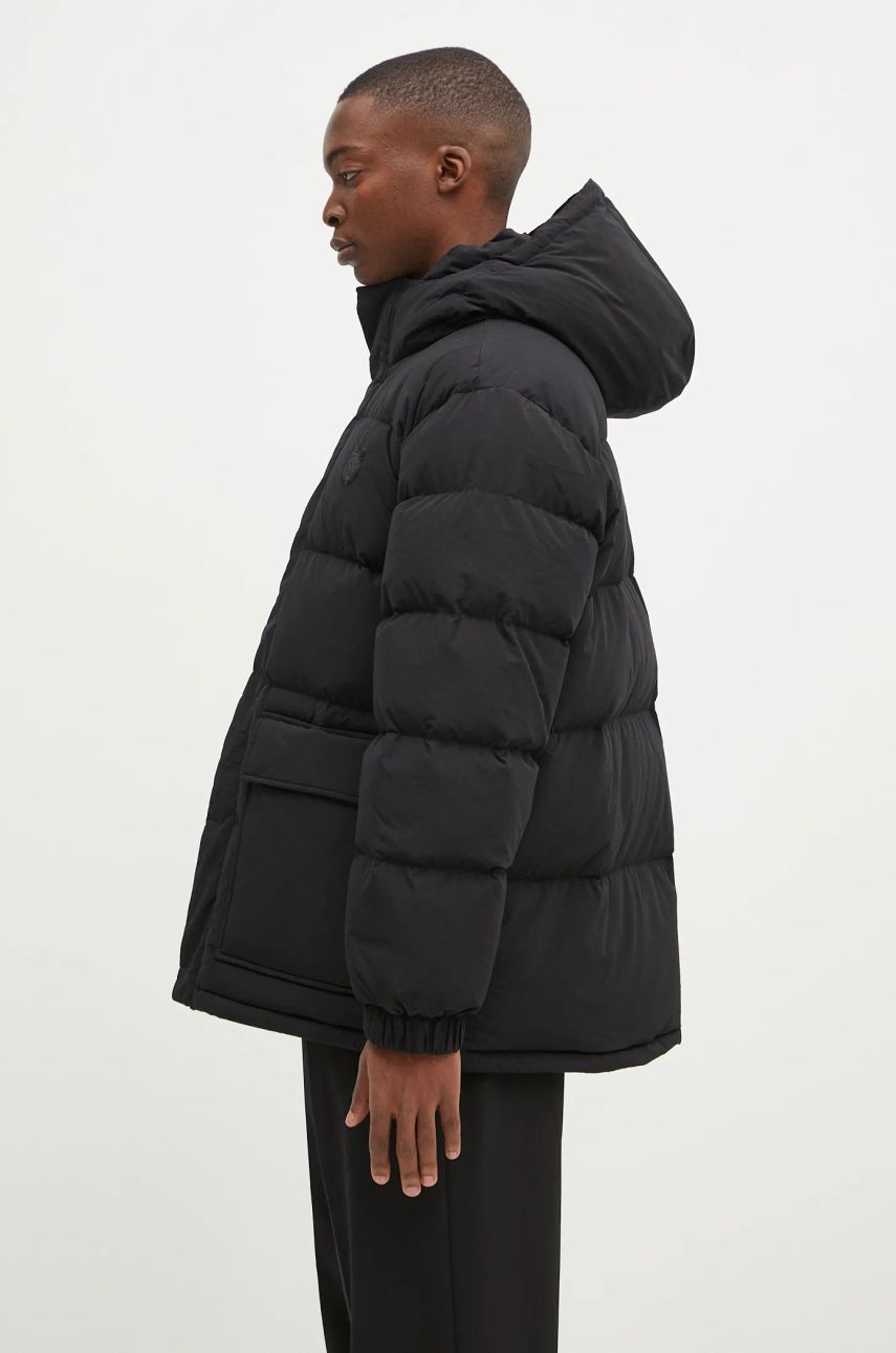Puffer jakke MAISON KITSUNÉ Hooded Down Puffer Coat Sort | NM02209WQ4031, 1