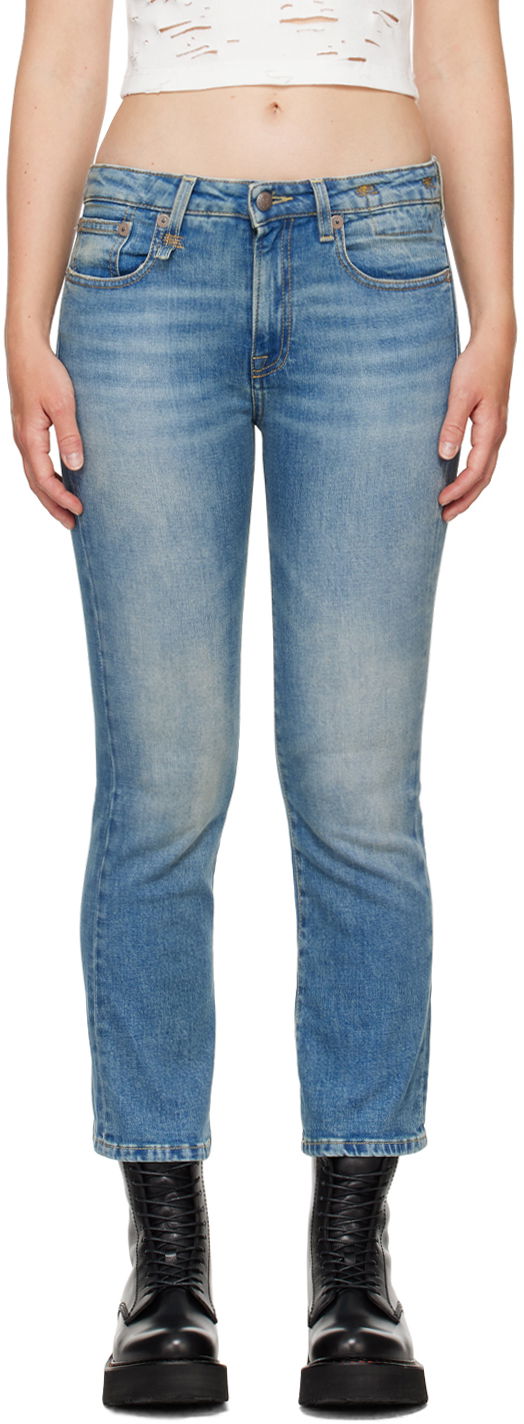 Jeans R13 R13 Kick Fit Jeans Blå | R13W0009-143, 0