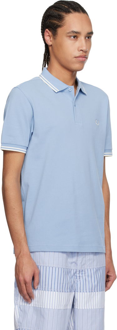 Polo skjorte Comme des Garçons Comme des Garçons Shirt Fred Perry Edition 'Strong Will' Polo Hvid | FO-T502-051, 4