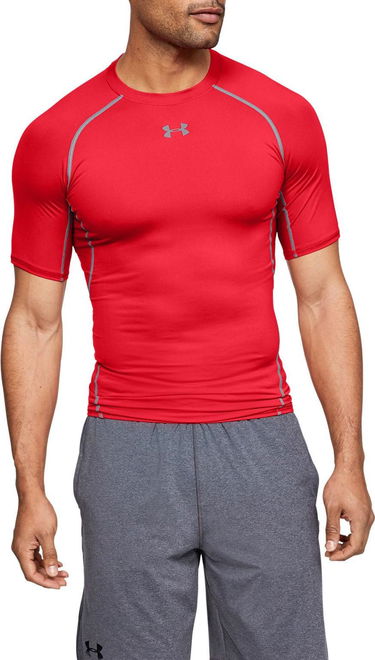 T-shirt Under Armour HeatGear Rød | 1257468-600, 0