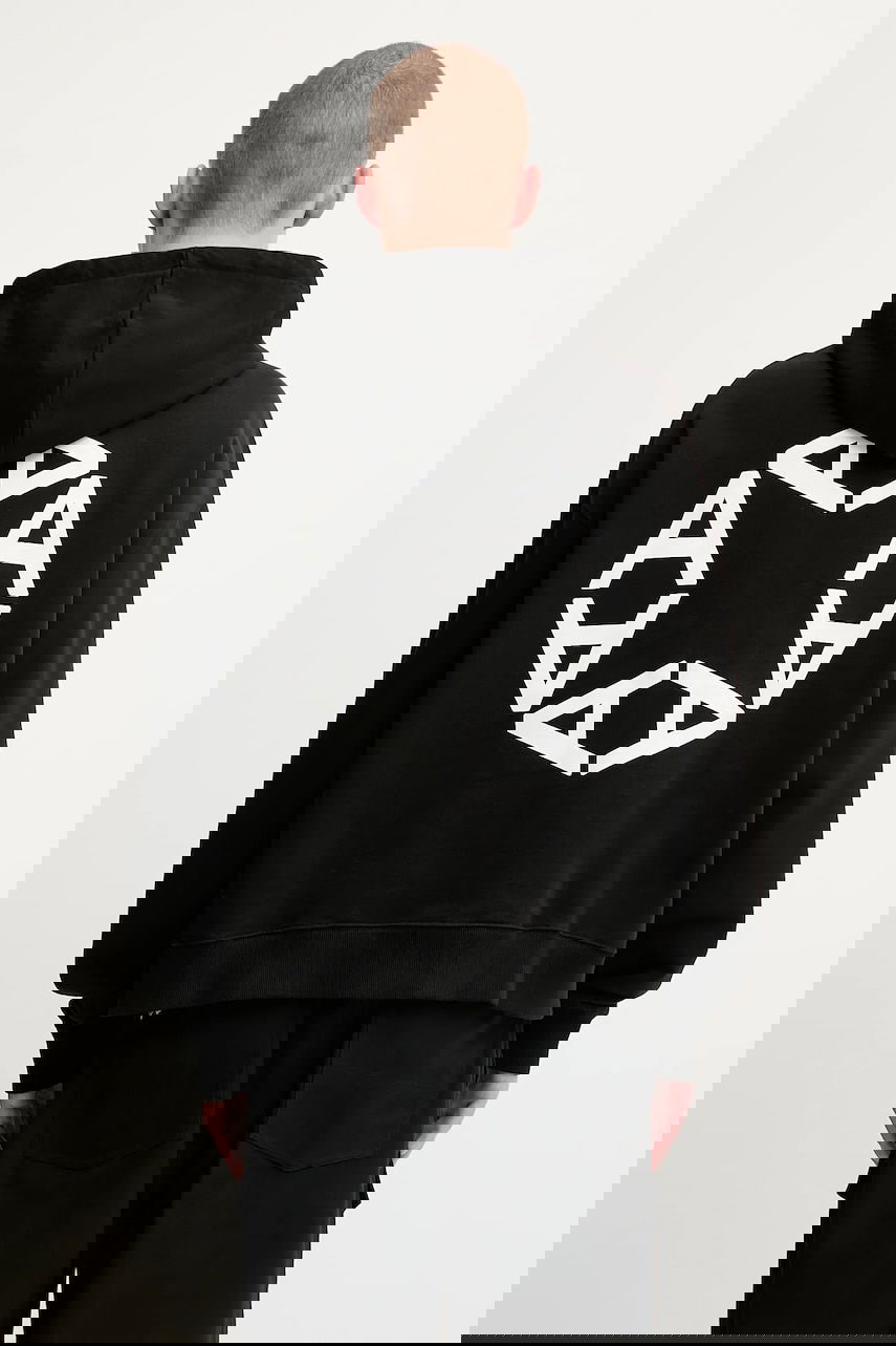 Sweatshirt 1017 ALYX 9SM 1017 ALYX 9SM Circle Hoodie Sort | AAMSW0281FA01, 0