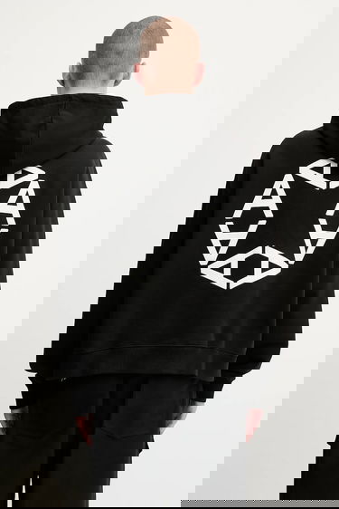 Sweatshirt 1017 ALYX 9SM 1017 ALYX 9SM Circle Hoodie Sort | AAMSW0281FA01, 0