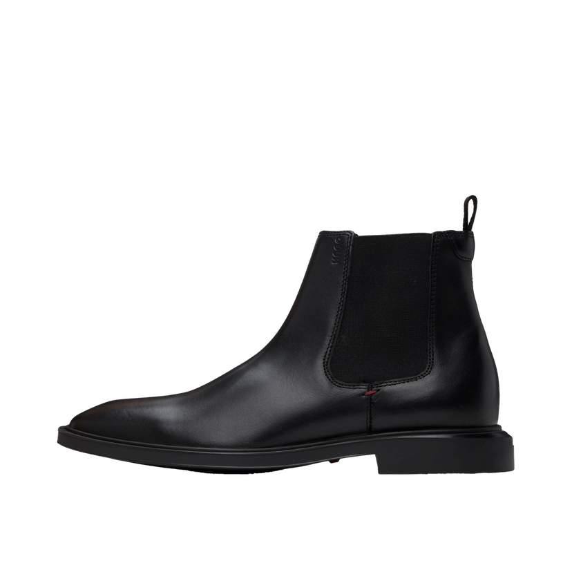 Sneakers og sko BOSS Leather Chelsea Boots Sort | 50529072