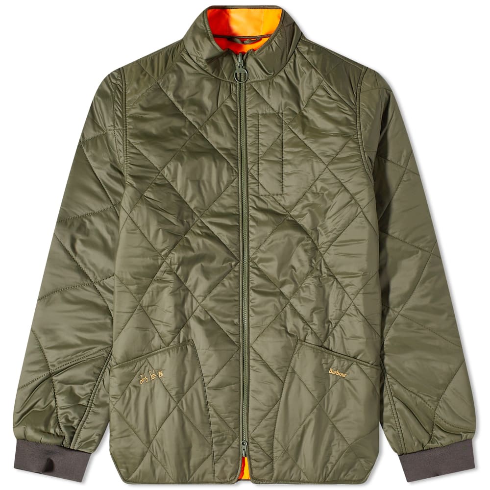 Jakke Barbour x Brompton Reversible Fold Quilt Grøn | MQU1492OL51, 0