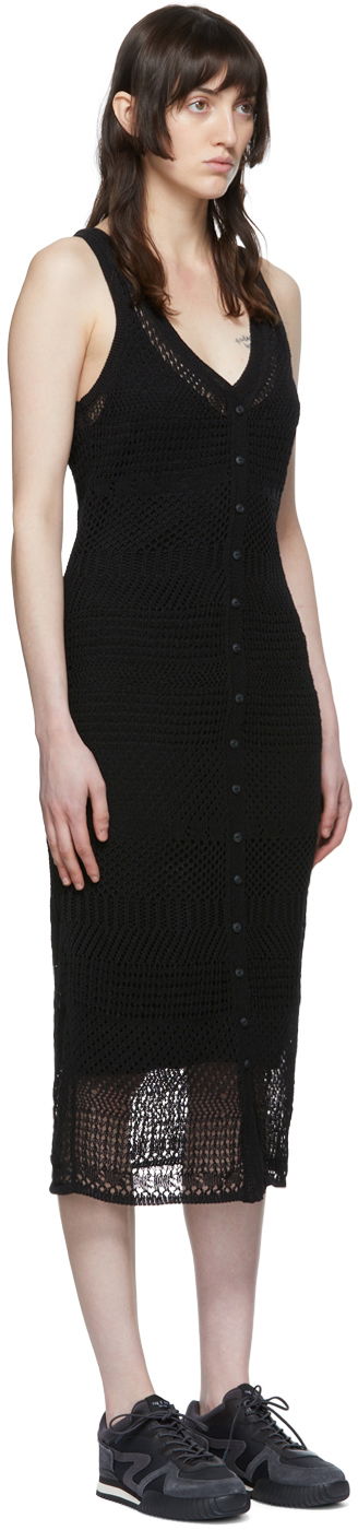 Kjole rag & bone Rag & Bone Knit Midi Dress Sort | WAS22P0135213, 1