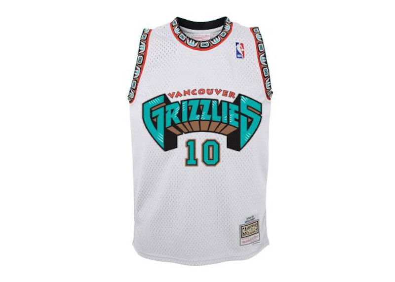 Jersey Mitchell & Ness Mitchell & Ness Vancouver Grizzlies Mike Bibby Swingman Jersey Hvid | 9N2B7BHM0-VGZMB-Y98