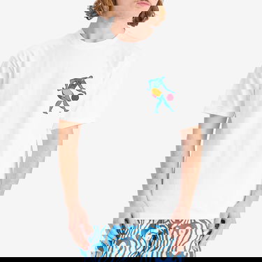 T-shirt By Parra Parra Vase Delivery T-Shirt, Size Large Hvid | 53206-WHT, 2