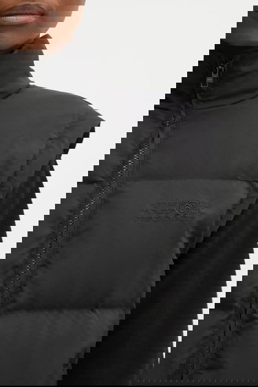 Puffer jakke Maison Margiela Winter High-Neck Cropped Full-Zip Puffer Jacket Sort | S62AN0159.M35609.900, 6