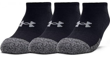 Sokker Under Armour HeatGear 3 pack Sort | 1346755-001, 1