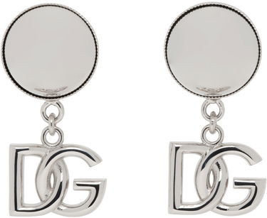 Øreringe Dolce & Gabbana Dolce & Gabbana Kim Kardashian Edition DG Logo Drop Earrings Metalisk | WEQ2V3 W1111, 0