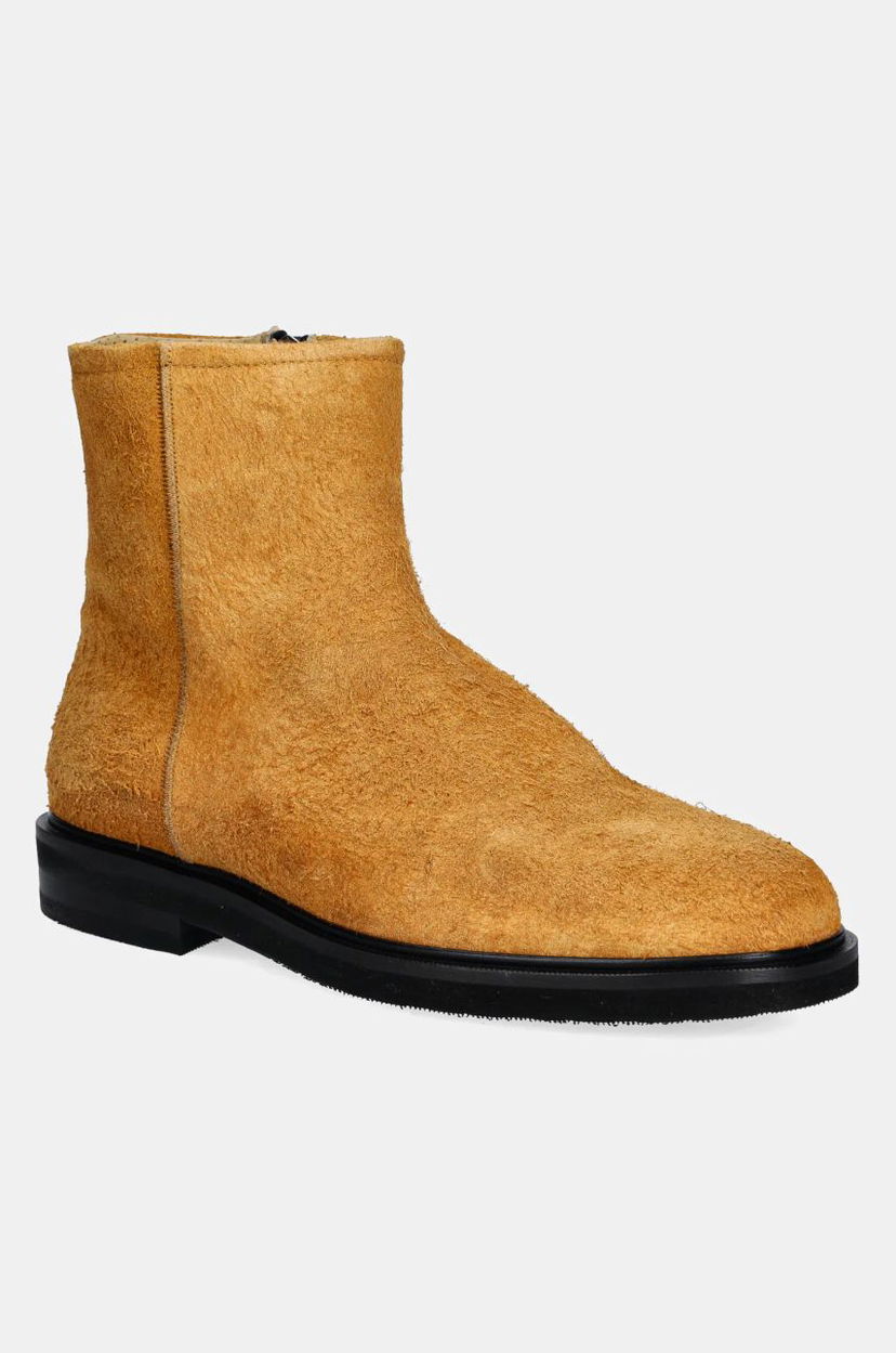Sneakers og sko Filling Pieces Filling Pieces Western Chelsea Suede Boots Beige | 77922792057
