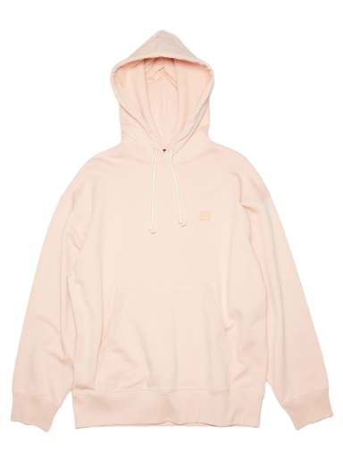 Sweatshirt Acne Studios Face Patch Logo Hoodie Lyserød | FA-UX-SWEA000078