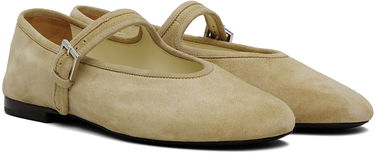 Sneakers og sko The Row The Row Boheme MJ Ballerina Flats Beige | F1396-L25, 3
