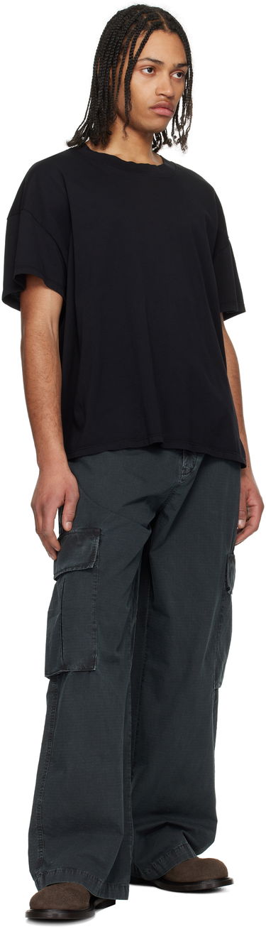 T-shirt LES TIEN Les Tien Oversized T-Shirt Sort | CJ-2094, 3